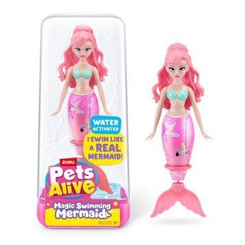 Интерактивная игрушка Волшебная русалочка Розовая звезда Pets & Robo Alive 9567A 9567A фото
