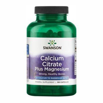 Calcium Citrate Plus Magnesium - 150caps 100-39-7183900-20 фото