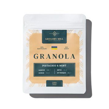 Гранола Gregory Mill Pistachio & Mint, 250 г GM-02-03 фото