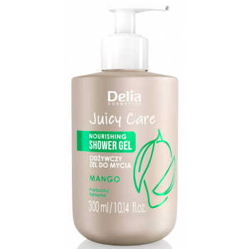 Гель для душу живильний Delia Cosmetics Juicy Care &laquo;Манго&raquo; з пребіотиком, 300мл 5906750811185 фото