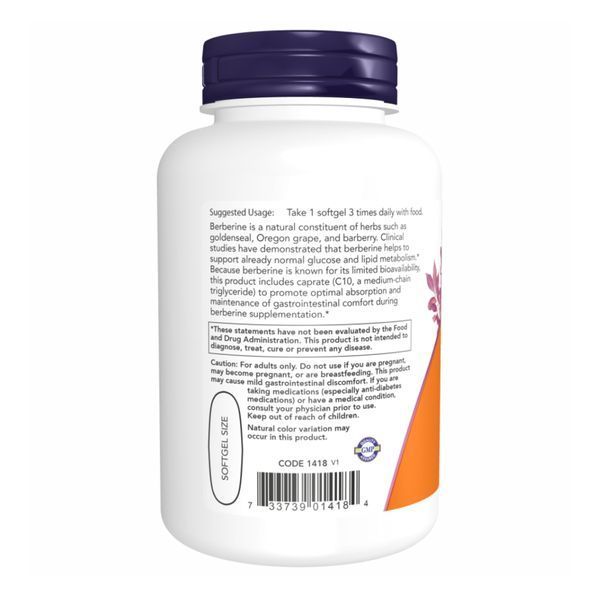 Berberine Glucose Support - 90 sgels 2022-10-1442 фото