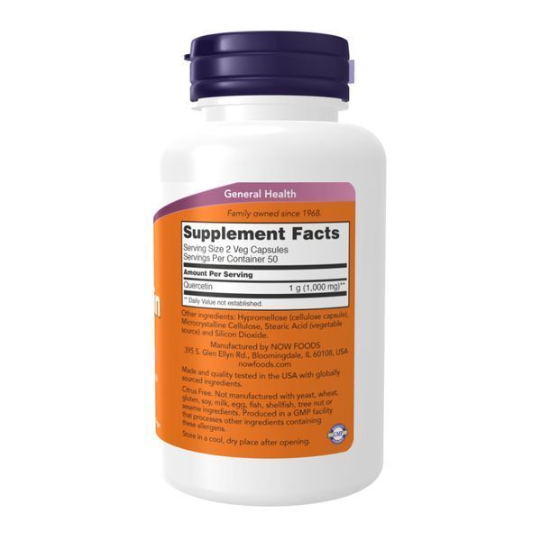 Quercetin 500mg - 100 vcaps 2023-10-3785 фото