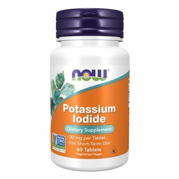 Potassium Iodide 30mg - 60 tabs 2022-10-0039 фото