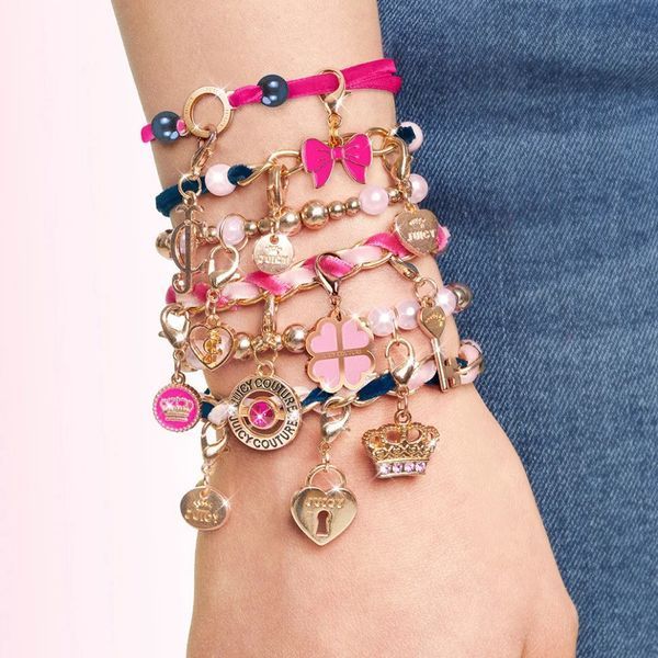 Набор для творчества "Браслеты украшены бархатами и жемчужинами" Juicy Couture Make it Real MR4417 MR4417 фото
