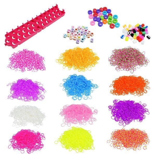 Дитячий набір для плетіння браслетів "Loom" 16202(Violet) в чемодані 16202(Violet) фото
