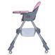 Стульчик для кормления M 5722 Lilac до 20 кг, складной, 5-ти точечный, экокожа M 5722 Lilac фото 4