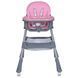 Стульчик для кормления M 5722 Lilac до 20 кг, складной, 5-ти точечный, экокожа M 5722 Lilac фото 7