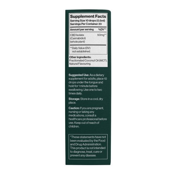 CBD Oil Isolate 1000 mg Strawberry - 10 ml (Пошкоджена етикетка) 2024-11-0239 фото