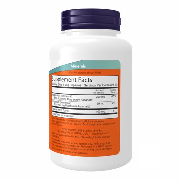 Magnesium & Potassium Aspartate - 120 vcaps 2022-10-0032 фото