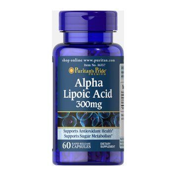 Alpha Lipoic Acid 300mg - 60 caps 2023-10-4583 фото