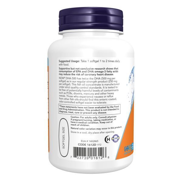DHA 500mg - 90 sgels 2022-10-2584 фото