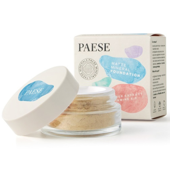 Основа розсипчаста тонуюча Paese Minerals Matte (для комбінованої та жирної шкіри) 104W Honey, 7г 5902627621291 фото