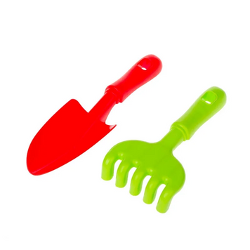 Песочный набор "Ромашка" №5 Colorplast 1135 Красно-зеленый 1135(Green-Red) фото