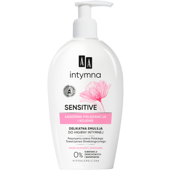 Эмульсия для интимной гигиены AA Intimate Sensitive Emulsion для чувствительной кожи, 300мл 5900116025384 фото