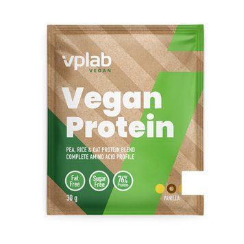 Vegan Protein - 30g Vanilla 2023-10-6706 фото