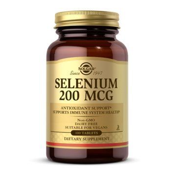 Selenium 200mcg - 100 tabs 2023-10-4136 фото