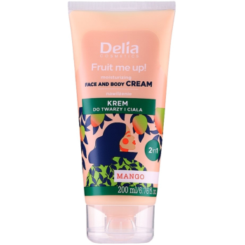 Крем 2 в 1 для обличчя та тіла Delia Fruit Me Up! зволожуючий з ароматом манго, 200мл 5906750803289 фото