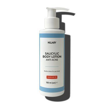 Hillary Лосьйон-детокс для проблемної шкіри з саліциловою кислотою Anti-Acne Salicylic Body Lotion, 150 мл HI-08-957 фото