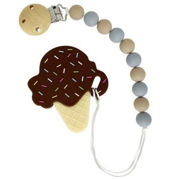 Силиконовый прорезыватель "Мороженое" MGZ-0507(Brown) MGZ-0507(Brown) фото