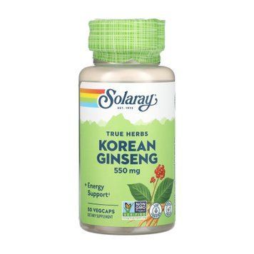 Korean Ginseng Root 550mg - 50 vcaps 2023-10-2379 фото