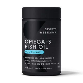 Omega-3 Fish Oil Alaska Pollock 1250mg - 90 softgels 2023-10-3444 фото