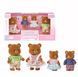 *Набор флоксовых фигурок "Семья мишек" (аналог Sylvanian families) арт. 6699 6699/ведмедики фото 1
