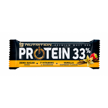 Protein 33% Bar - 50g Vanilla-Raspberry (Поштучно) 100-73-3255712-20 фото