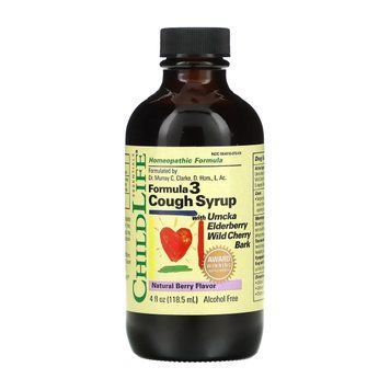 Formula 3 Cough Syrup - 118.5 ml Natural Berry 2023-10-3713 фото