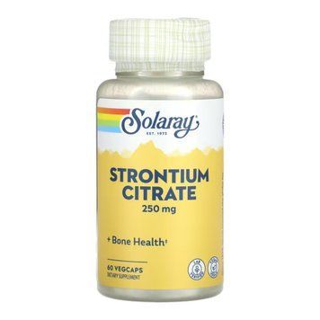 Strontium Citrate 250mg - 60 vcaps 2023-10-6784 фото