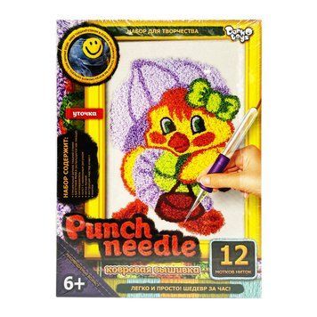 Набор для творчества "Punch Needle: Утенок" PN-01-03 ковровая вышивка PN-01-03 фото