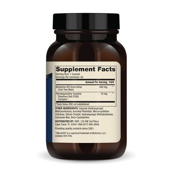 Berberine and MicroPQQ Advanced - 30 caps 2023-10-3941 фото