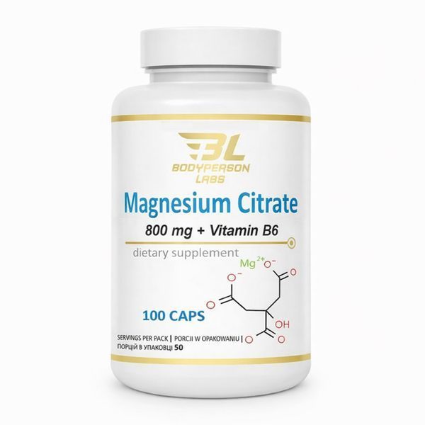 Magnesium Citrate - 100 caps 2022-10-2821 фото