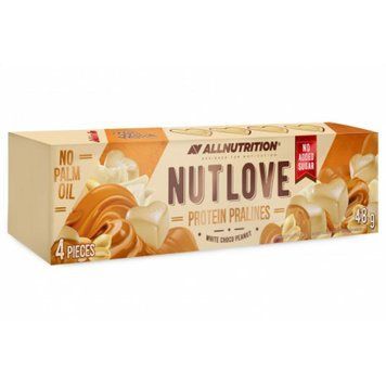 Nut Love 4Pieces - 48g White Choco Peanut (Поштучно) (До 06.26) 2023-10-7744 фото