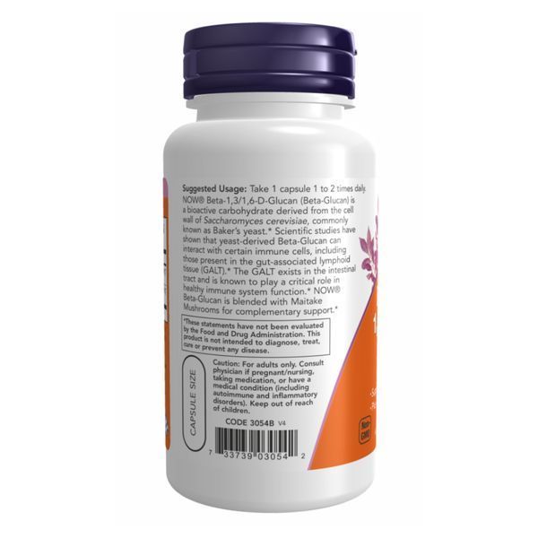 Beta-1,3/1,6-D-Glucan 100mg - 90 vcaps 2022-10-0695 фото