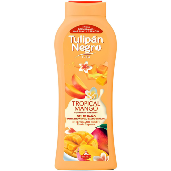 Гель для душу Tulipan Negro Тропічне манго, 650мл 8410751094685 фото