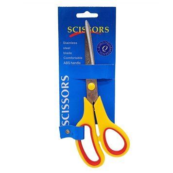 Дитячі ножиці канцелярські "Scissors" 64-7, 21 см 64-7(Yellow) фото