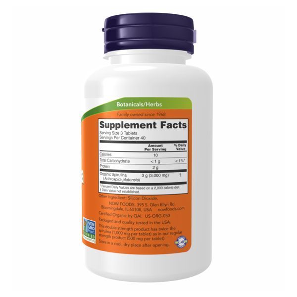 Spirulina 1000mg - 240 tabs 2022-10-1348 фото