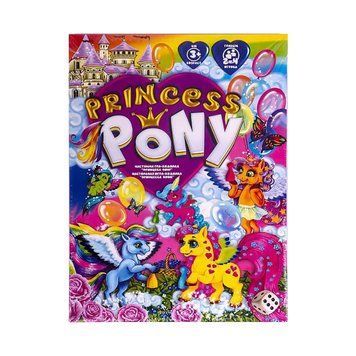 Настольная развлекательная игра "Princess Pony" DTG96 бродилка DTG96 фото