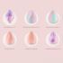 Спонж Paese Boho Beauty MakeUp Sponge Pastel Vibes 5904139440391 фото