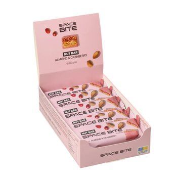 Space Bite Nut Bar - 10x40g Almond & Cranberry 2023-10-7472 фото