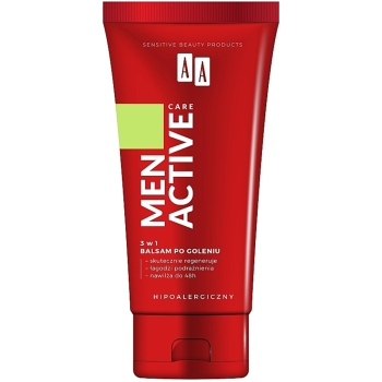 Бальзам після гоління 3 в 1 AA Men Active Care, 100мл 5900116086170 фото