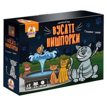 Настольная игра-бродилка "Усатые искатели" VT8055-44 с фигурками котов VT8055-44 фото