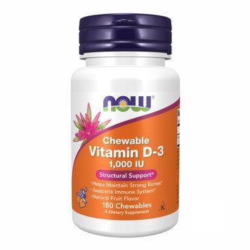 VIT D-3 1000 IU Chewable Fruity - 180 loz 2022-09-1183 фото