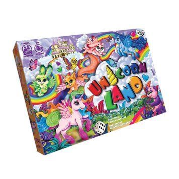 Настольная развлекательная игра "Unicorn Land" DTG97 украинский язык, от 2 до 4 игроков DTG97 фото