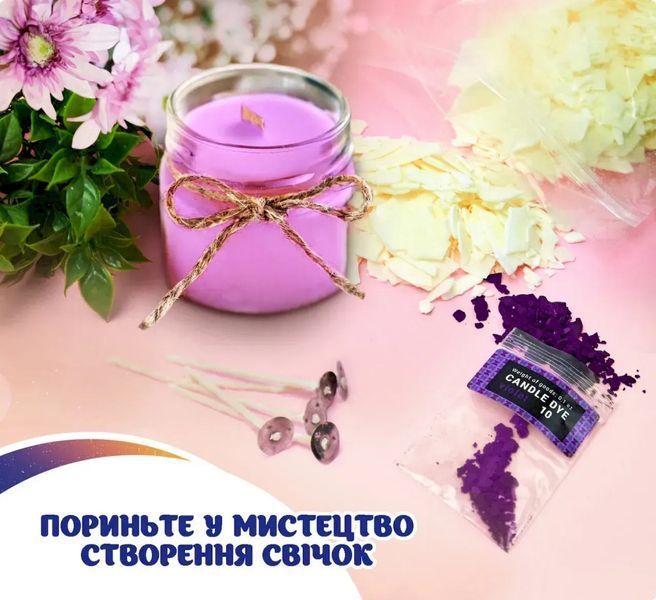 Набор для изготовления соевых свечей Maxi SSM-003 воск 1 кг SSM-003 фото